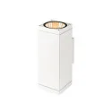 Luminaria de pared para exteriores THEO PRO L UP/DOWN grande, angular, controlable por DALI, resistente al aire marino IP65