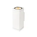 SLV Luminaria de pared para exteriores THEO PRO L UP/DOWN grande, angular, controlable por DALI, resistente al aire marino IP65