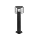 SLV Luminaria de pie para exteriores TAHA II 45 CCT Switch IP65, negro, barnizado regulable