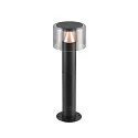 SLV Luminaria de pie para exteriores TAHA II 45 CCT Switch IP65, negro, barnizado regulable