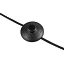 SLV Luminaria de pedestal PANTILO ROPE 27 E27 IP20, plata regulable