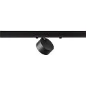 3-phase spot KALU 2.0 DALI cylindrical, DALI controllable, UGR < 19, cardanic swivelling IP20, black dimmable