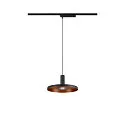 SLV 1-phase pendant luminaire LALU® MIX&MATCH without shade, CCT Switch IP20, black dimmable
