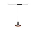 SLV 1-phase pendant luminaire LALU® MIX&MATCH without shade, CCT Switch IP20, black dimmable