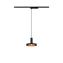 SLV 1-phase pendant luminaire LALU® MIX&MATCH without shade, CCT Switch IP20, black dimmable