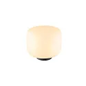 Luminaria de mesa PANTILO cilíndrico E27, blanco regulable