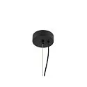 Luminaria colgante OLYPSO 40 E27 IP20, negro regulable