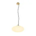 Luminaria colgante OLYPSO 40 E27 IP20, dorado regulable