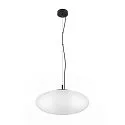 SLV pendant luminaire OLYPSO 50 E27 IP20, black dimmable