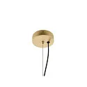 SLV Luminaria colgante OLYPSO 50 E27 IP20, dorado regulable