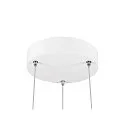 pendant luminaire PANEL 60 round, suitable for VDU workstation IP20, white dimmable