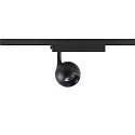 Foco monofásico LIGHT EYE® 2.0 conmutable, giro cardánico, en forma de bala IP20, negro mate 