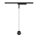 Luminaria colgante de 1 fase LIGHT EYE® 2.0 abajo, conmutable, en forma de bala IP20, negro mate 