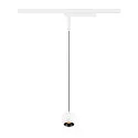 Luminaria colgante de 1 fase LIGHT EYE® 2.0 abajo, conmutable, en forma de bala IP20, blanco mate 