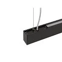 SLV Luminaria colgante GLENOS® PRO IP20, negro regulable