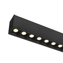 SLV Luminaria colgante GLENOS® PRO IP20, negro regulable