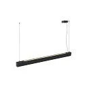 SLV Luminaria colgante GLENOS® PRO IP20, negro regulable