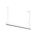 pendant luminaire GLENOS® PRO IP20, black, white dimmable