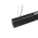 SLV Luminaria colgante GLENOS® PRO IP20, negro regulable