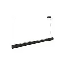SLV Luminaria colgante GLENOS® PRO IP20, negro regulable