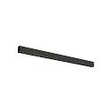 Luminaria de techo GLENOS® PRO UGR < 19, apto para puestos de trabajo VDU IP20, negro, barnizado regulable