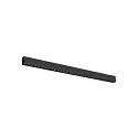 SLV Luminaria de techo GLENOS® PRO UGR < 19, apto para puestos de trabajo VDU IP20, negro, barnizado regulable