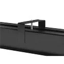 SLV Luminaria de techo GLENOS® PRO UGR < 19, apto para puestos de trabajo VDU IP20, negro, barnizado regulable