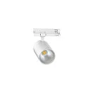 Foco trifásico TRACKSPOT P 24/35W 47° ON-OFF  ajustable, conmutable, multipower IP20, blanco, barnizado 