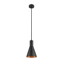pendant luminaire LALU® SET CONE 15 E27 IP20, black dimmable