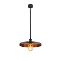 pendant luminaire LALU® SET PLATE 33 E27 IP20, black dimmable