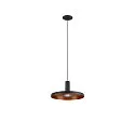 SLV pendant luminaire LALU® SET PLATE 22 IP20, black dimmable