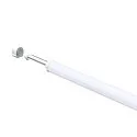 SLV Luminaria para locales húmedos WATERPROOF V 600 ML ON-OFF CCT Switch, conmutable, con cable a través de IP65, blanco 
