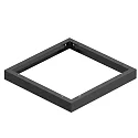 Marco de montaje PANEL P | PAVANNO, negro