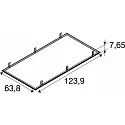 SLV Marco empotrable PANEL P | PAVANNO, negro