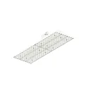 Luminaria trifásica TRACK PANEL IP20, blanco regulable