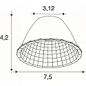 SLV Reflector para EASYLIGHT, plata