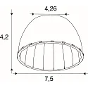 SLV Reflector para EASYLIGHT, plata