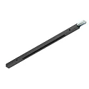 Raíl electrificado trifásico EASYLIGHT, negro