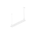 Luminaria colgante WORKLIGHT P LINE 120 apto para puestos de trabajo VDU IP20, blanco regulable
