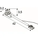 SLV plug-in connector RETRO CON 4P001 4-pole, white