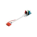 Conector RETRO CON 6P103 6 polos, blanco