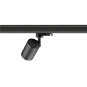 Foco trifásico BIMA 2.0 3PH SINGLE QPAR51 de 1 llama, cardánico, con portalámpara GU10 IP20, negro