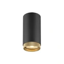 SLV Downlight de superficie GRIP! L CL QPAR51 rígido, con portalámpara GU10 IP20, dorado, negro