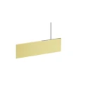 SLV Luminaria colgante LINIUS 150 PD DALI ROSETTE controlable por DALI, con baldaquino IP20, latón regulable