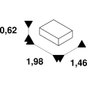 SLV Unión directa LEDSTRIP COB RGBW S
