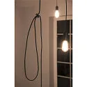 SLV Accessories HAKEN Distance hanger for Pendant luminaires, cable clamp, black