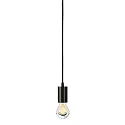 SLV Luminaria colgante FITU PD con cable abierto E27, negro regulable