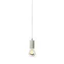 SLV Luminaria colgante FITU PD con cable abierto E27, blanco regulable