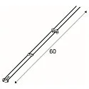 SLV Luminaria de cuerda ASMARA QR-C51 GX5.3, negro