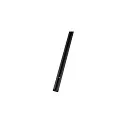 SLV Raíl de montaje monofásico 1PH 1M corto, negro